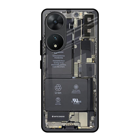 Skeleton Inside Glossy Case for Vivo T2 5G