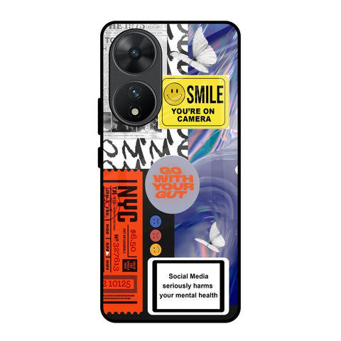 Smile for Camera Glossy Case for Vivo T2 5G