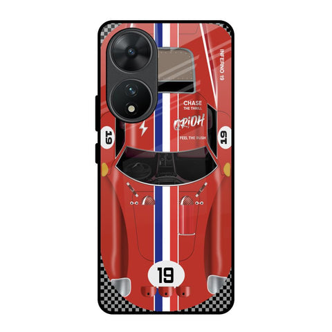 Racing Vintage Glossy Case for Vivo T2 5G