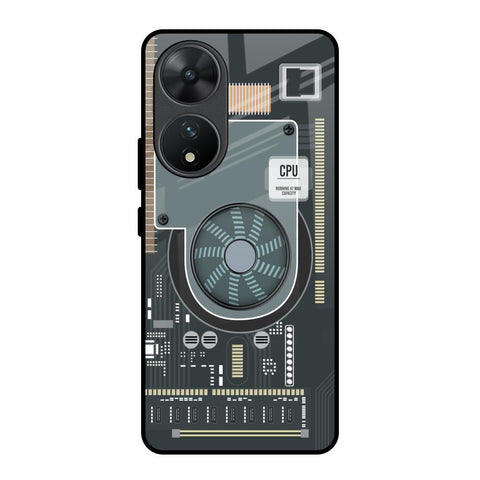 Motherboard Circuit Glossy Case for Vivo T2 5G