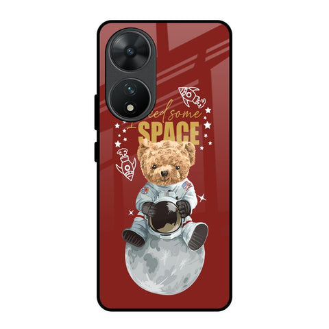 Astronaut Bear Glossy Case for Vivo T2 5G