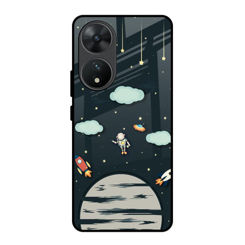Astronaut Dream Glossy Case For Vivo T2 5G