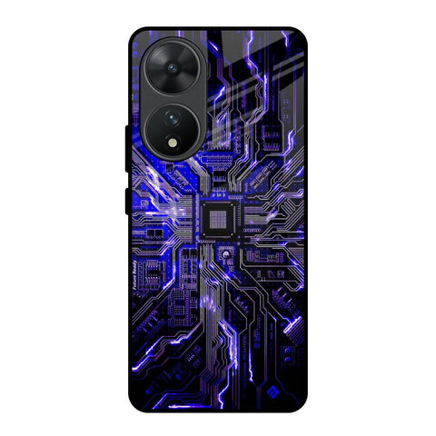 Techno Color Pattern Glossy Case For Vivo T2 5G