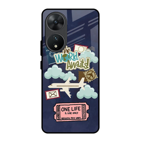 Tour The World Glossy Case For Vivo T2 5G