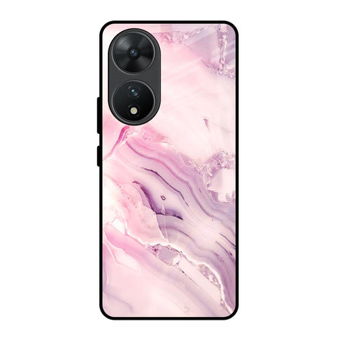 Diamond Pink Gradient Glossy Case For Vivo T2 5G