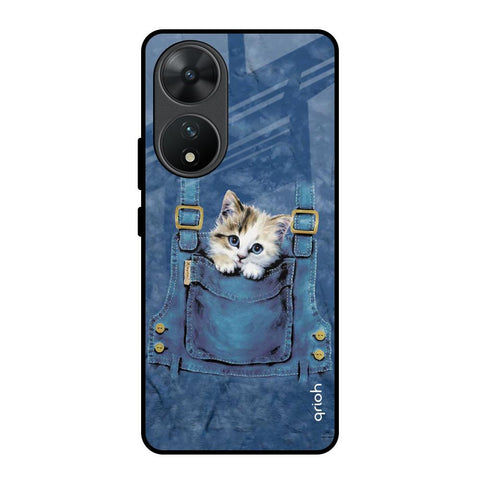 Kitty In Pocket Glossy Case For Vivo T2 5G