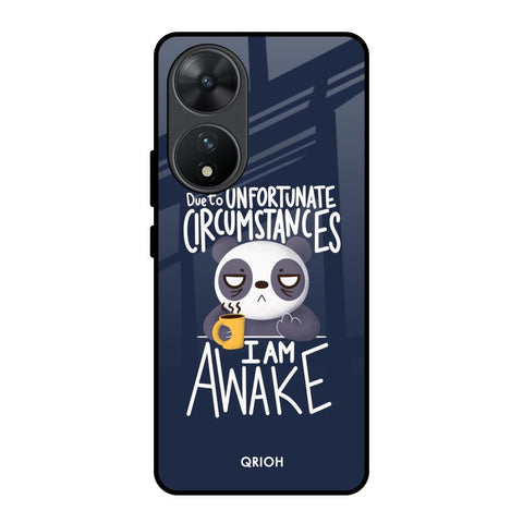 Struggling Panda Glossy Case for Vivo T2 5G