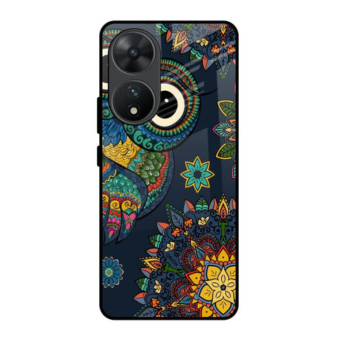 Owl Art Glossy Case for Vivo T2 5G
