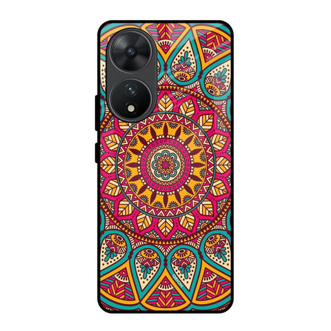 Elegant Mandala Glossy Case for Vivo T2 5G