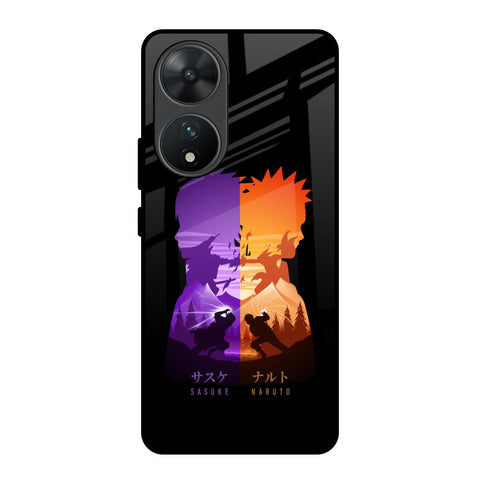 Minimalist Anime Glossy Case for Vivo T2 5G