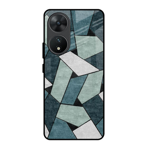 Abstact Tiles Glossy Case for Vivo T2 5G