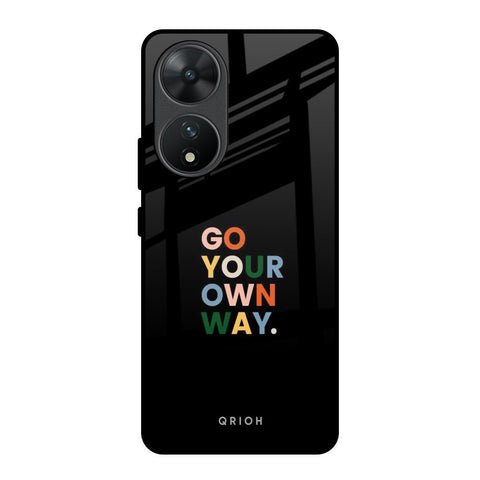 Go Your Own Way Glossy Case for Vivo T2 5G