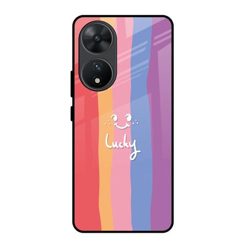 Lucky Abstract Glossy Case for Vivo T2 5G