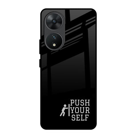 Push Your Self Glossy Case for Vivo T2 5G