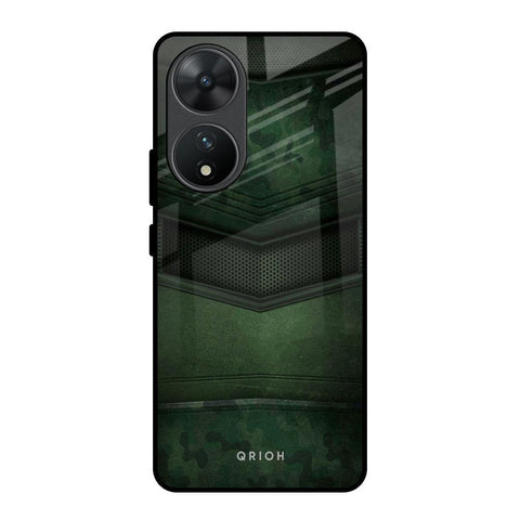 Green Leather Glossy Case for Vivo T2 5G