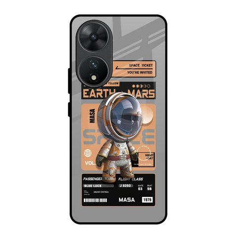 Space Ticket Glossy Case for Vivo T2 5G