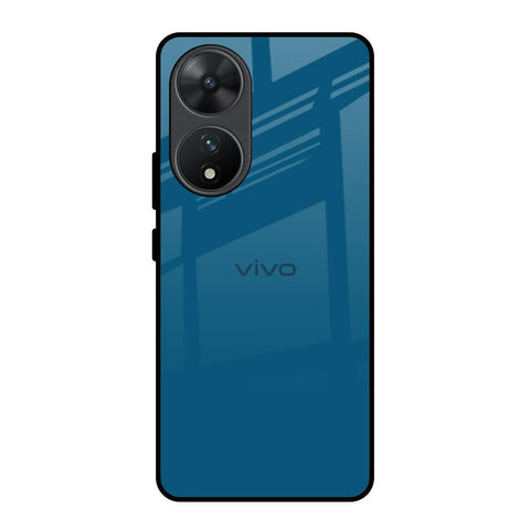 Cobalt Blue Glossy Case for Vivo T2 5G