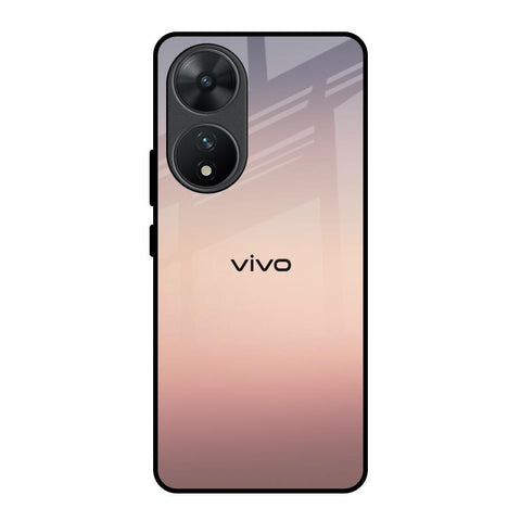 Golden Mauve Glossy Case for Vivo T2 5G