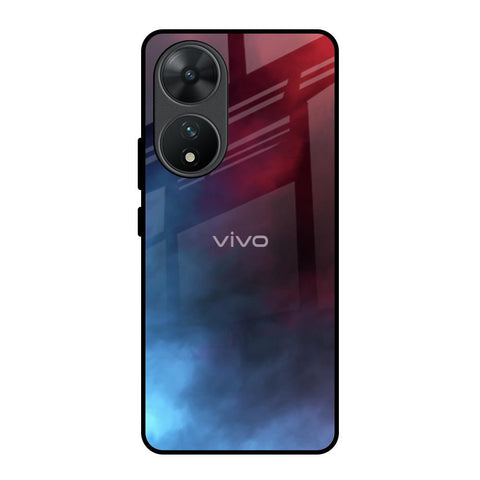 Smokey Watercolor Glossy Case for Vivo T2 5G