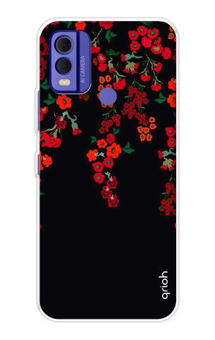 Floral Deco Soft Cover For Nokia C22