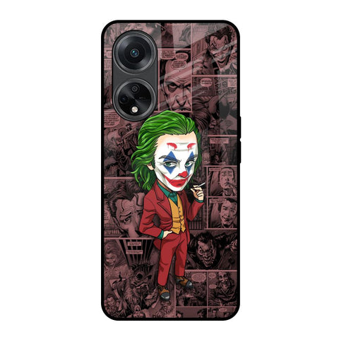 Joker Cartoon Glossy Case for Oppo F23 5G