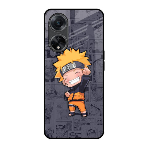 Orange Chubby Glossy Case for Oppo F23 5G