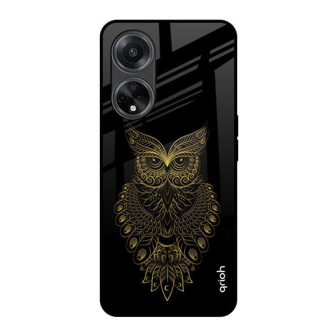 Golden Owl Glossy Case for Oppo F23 5G