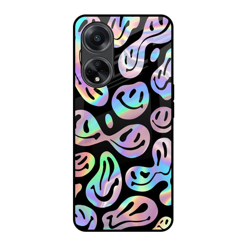 Acid Smile Glossy Case for Oppo F23 5G