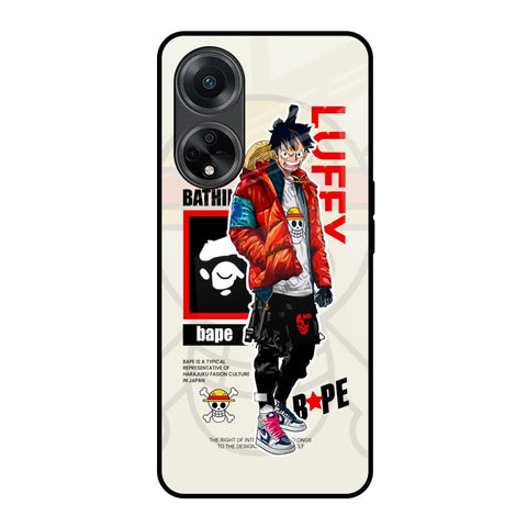 Bape Luffy Glossy Case for Oppo F23 5G