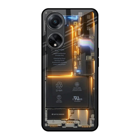 Glow Up Skeleton Glossy Case for Oppo F23 5G