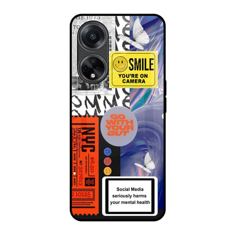 Smile for Camera Glossy Case for Oppo F23 5G