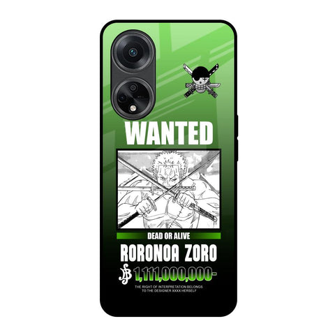 Zoro Wanted Glossy Case for Oppo F23 5G