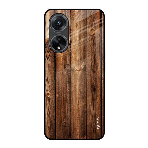 Timber Printed Glossy Case for Oppo F23 5G