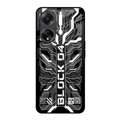 Monochrome Magic Glossy Case for Oppo F23 5G