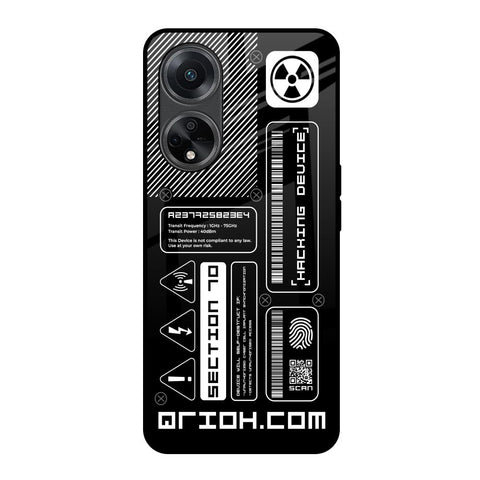 Futuristic Art Glossy Case for Oppo F23 5G