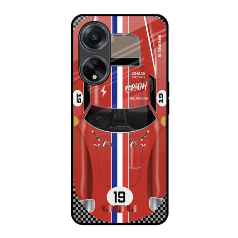 Racing Vintage Glossy Case for Oppo F23 5G