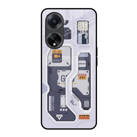 Tech Savvy Glossy Case for Oppo F23 5G