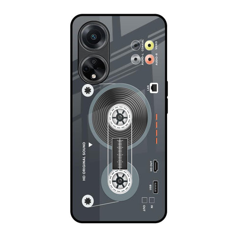 Retro Recorder Glossy Case for Oppo F23 5G