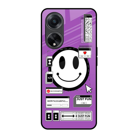 Code with Smile Glossy Case for Oppo F23 5G