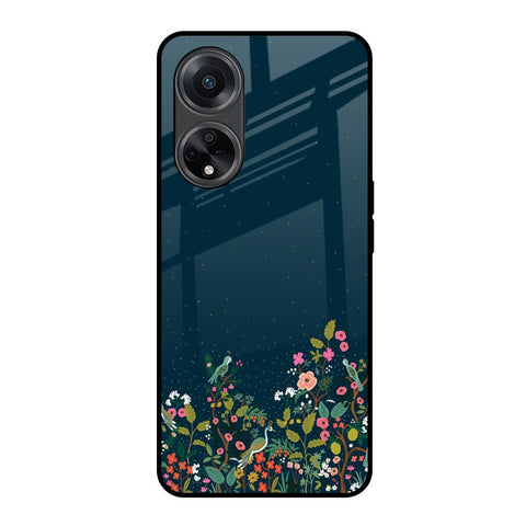 Small Garden Glossy Case For Oppo F23 5G