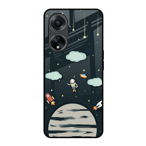 Astronaut Dream Glossy Case For Oppo F23 5G