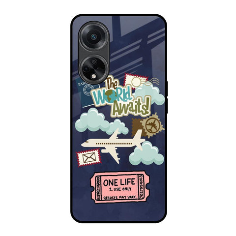 Tour The World Glossy Case For Oppo F23 5G