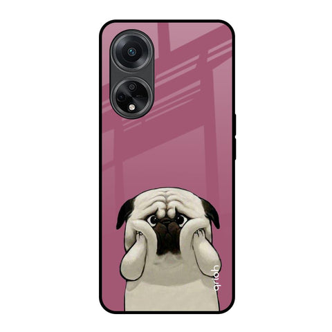 Funny Pug Face Glossy Case For Oppo F23 5G