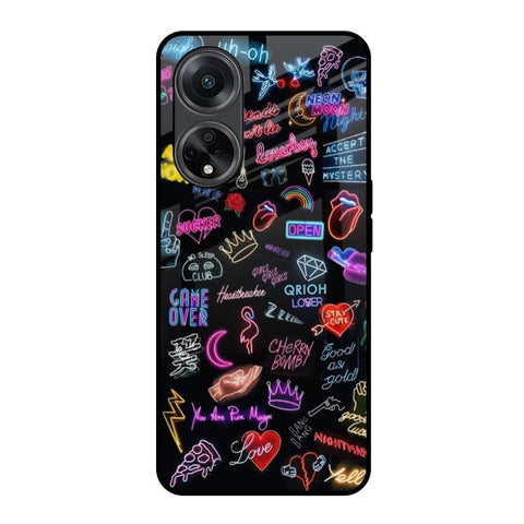 Accept The Mystery Glossy Case for Oppo F23 5G