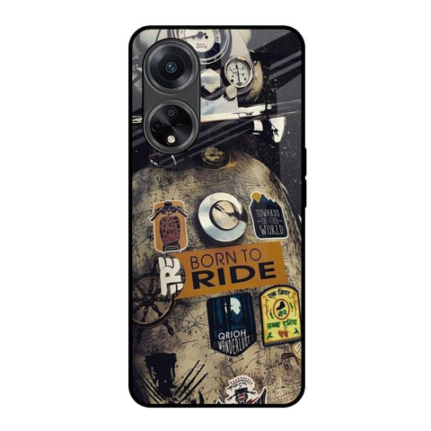 Ride Mode On Glossy Case for Oppo F23 5G