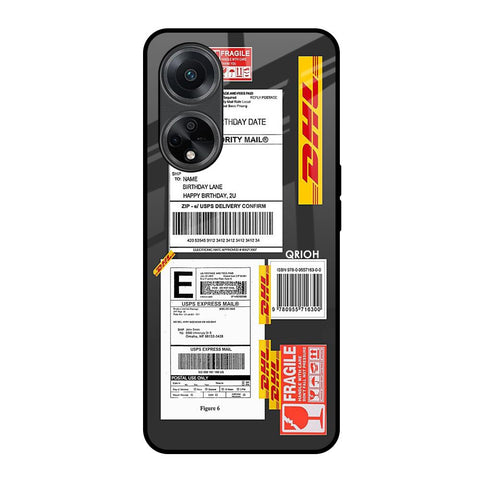 Cool Barcode Label Glossy Case For Oppo F23 5G