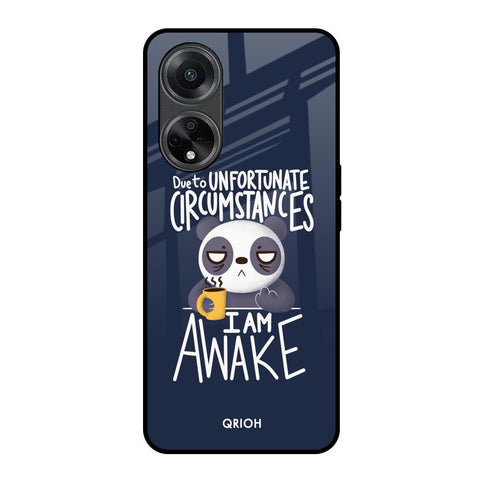 Struggling Panda Glossy Case for Oppo F23 5G