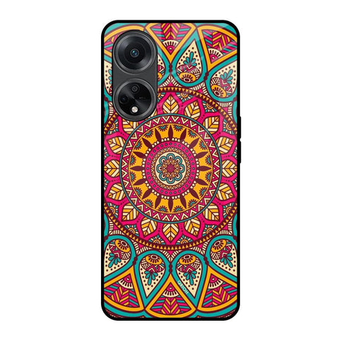 Elegant Mandala Glossy Case for Oppo F23 5G
