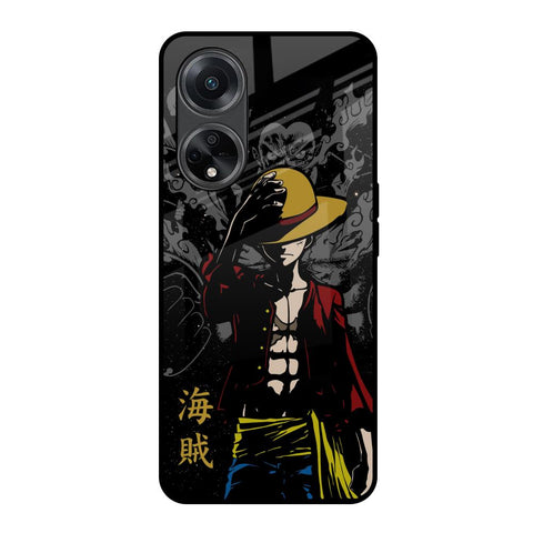 Dark Luffy Glossy Case for Oppo F23 5G