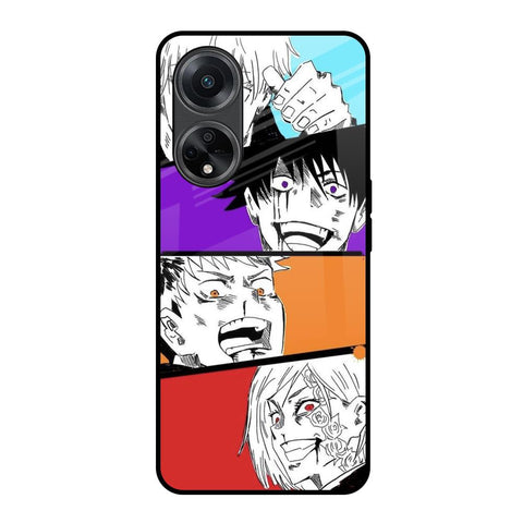 Anime Sketch Glossy Case for Oppo F23 5G